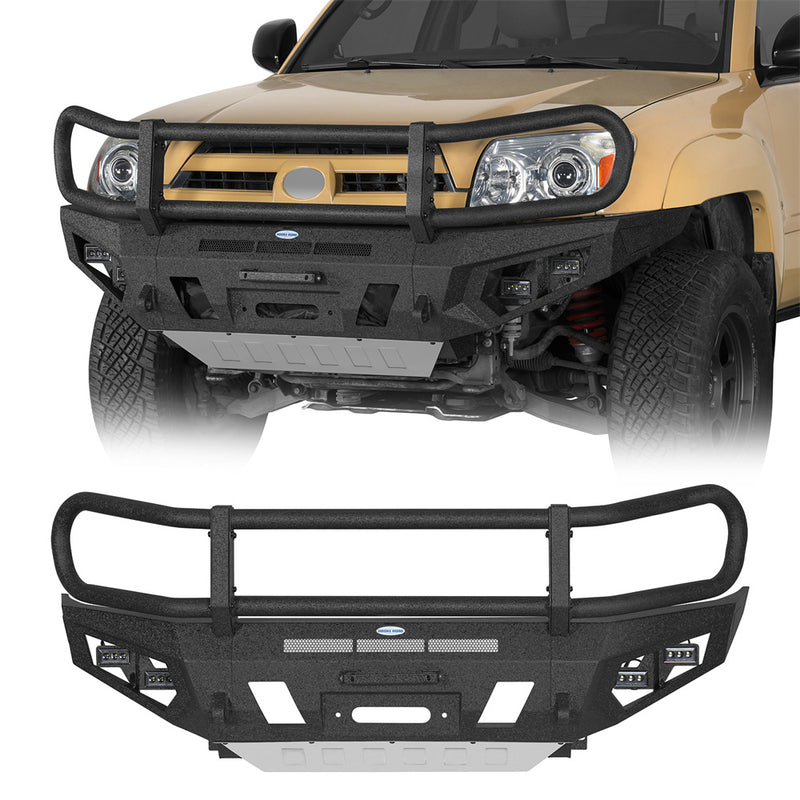 Load image into Gallery viewer, 2003-2005 Toyota 4Runner Front Bumper w/ Grille Guard &amp; Winch Plate b9860s 1
