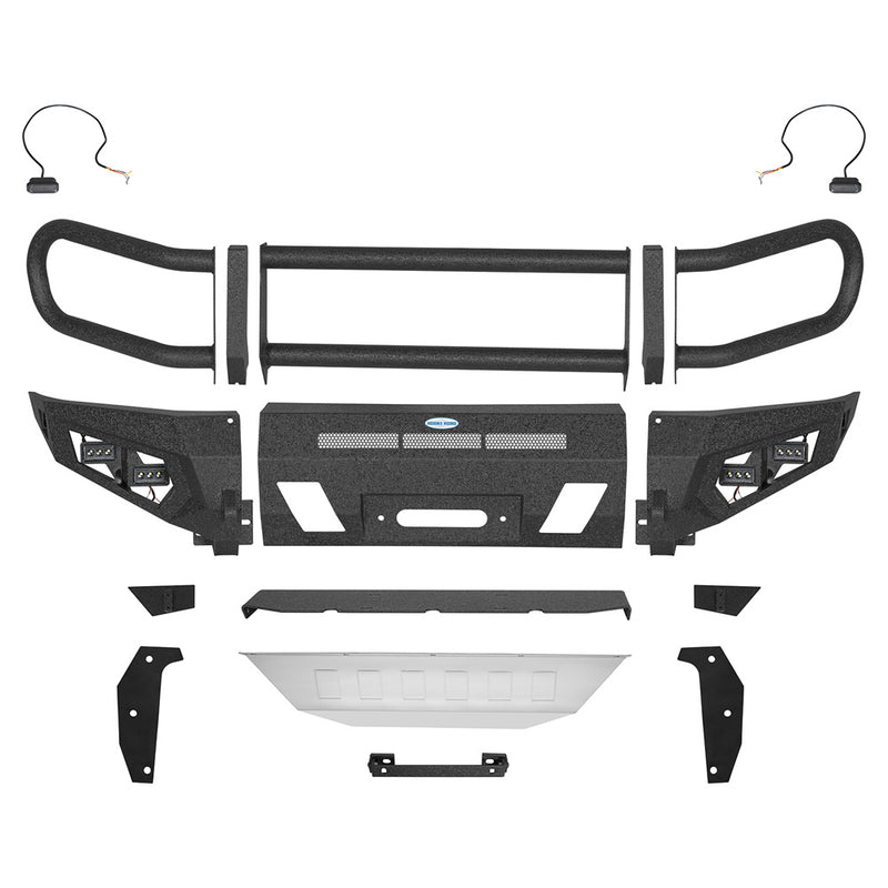 Load image into Gallery viewer, 2003-2005 Toyota 4Runner Front Bumper w/ Grille Guard &amp; Winch Plate b9860s 4
