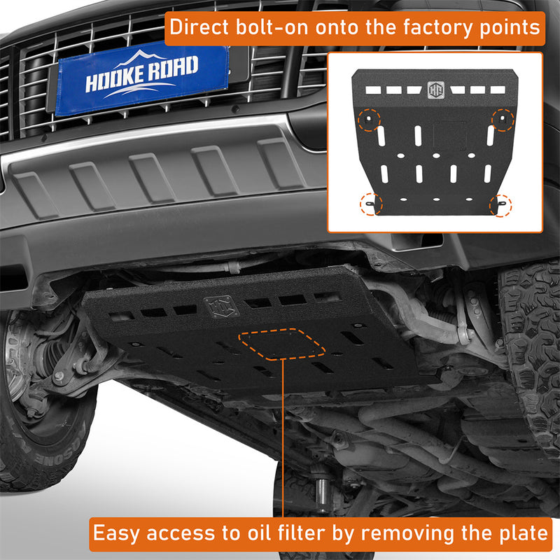 Load image into Gallery viewer, Front Engine Skid Plate for 2003-2018 Porsche Cayenne 955 957 958 Hooke Road b7214s 5
