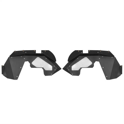 Load image into Gallery viewer, HookeRoad Jeep JK Front Inner Fender Liners w/Since 1941 Logo for 2007-2018 Jeep Wrangler JK b20662067 7
