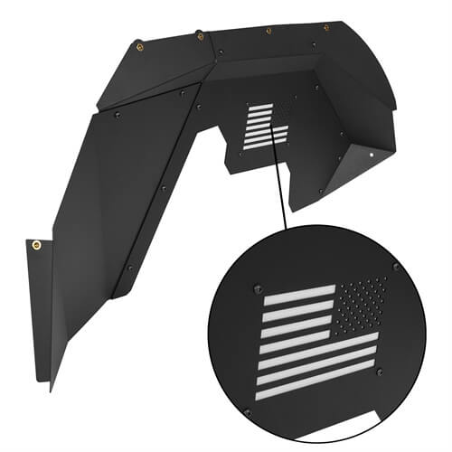 Load image into Gallery viewer, HookeRoad Front Inner Fender Liners for 2007-2018 Jeep Wrangler JK b2069 8
