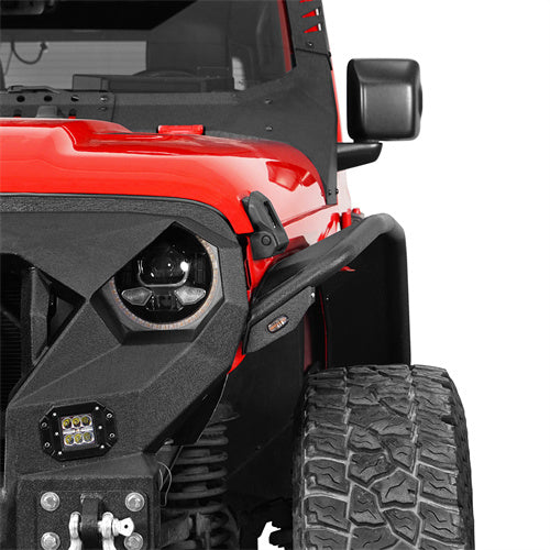 Load image into Gallery viewer, 2018-2023 Jeep JL Fender Flares Kit w/Signal Lights 4x4 Jeep Parts - Hooke Road b3053 17

