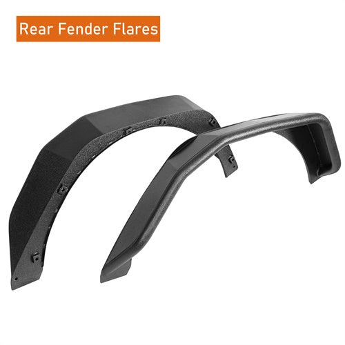 Load image into Gallery viewer, 2018-2023 Jeep JL Fender Flares Kit w/Signal Lights 4x4 Jeep Parts - Hooke Road b3053 28
