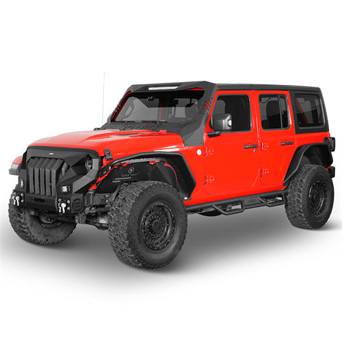 Load image into Gallery viewer, 2018-2023 Jeep JL Fender Flares Kit w/Signal Lights 4x4 Jeep Parts - Hooke Road b3053 4
