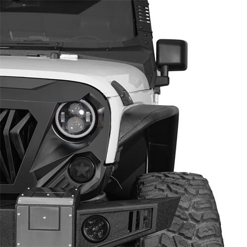 Load image into Gallery viewer, 2007-2018 Jeep JK Fender Flares Kit 4x4 Jeep Parts - Hooke Road b2086 26
