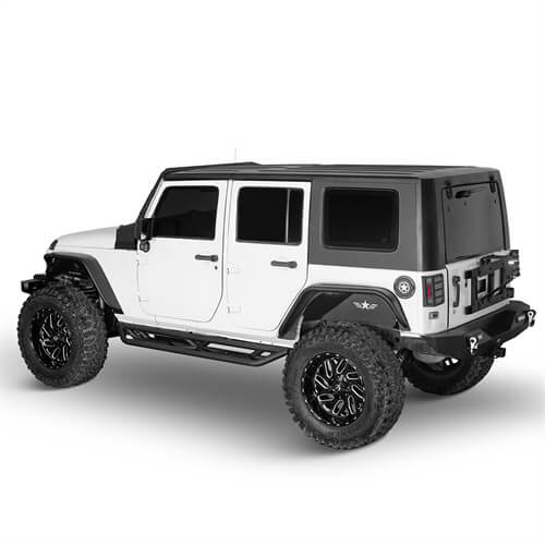 2007-2018 Jeep JK Fender Flares Kit 4x4 Jeep Parts - Hooke Road b2086 5