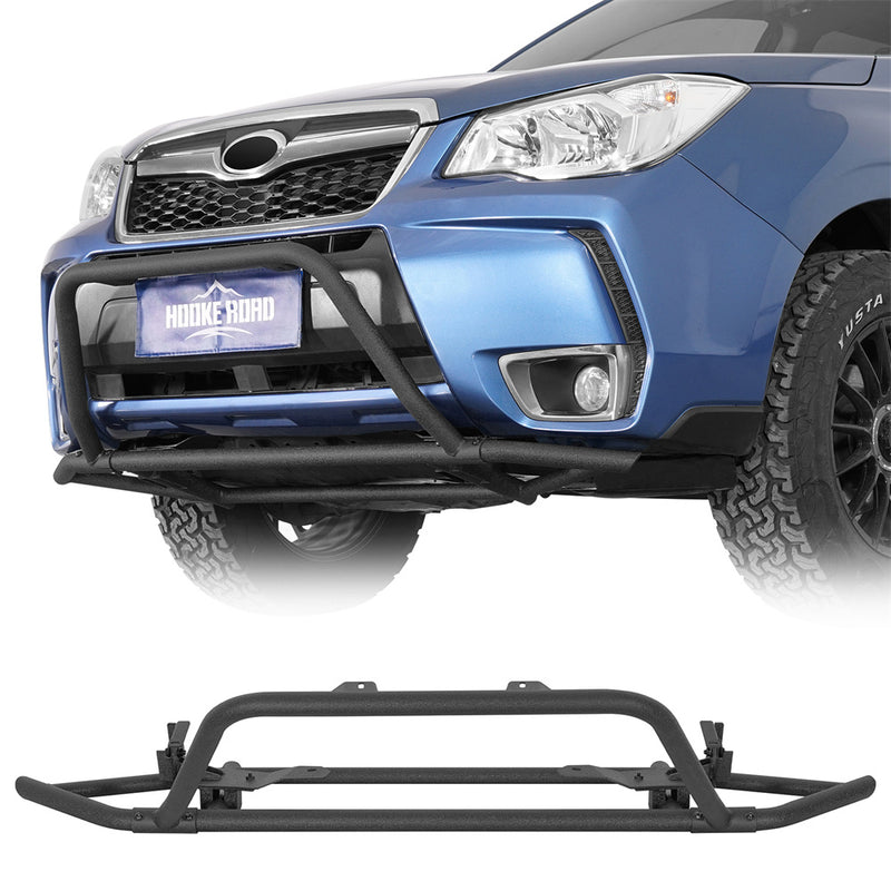 Load image into Gallery viewer, 2014-2018 Subaru Forester Front Bumper Guard Light Bar Hooke Road b4735s  1
