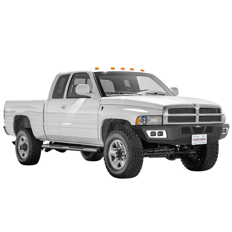 Load image into Gallery viewer, Steel Full-Width Front Bumper for 1994-2002 Ram 1500 Ram 2500 3500 b6441 3
