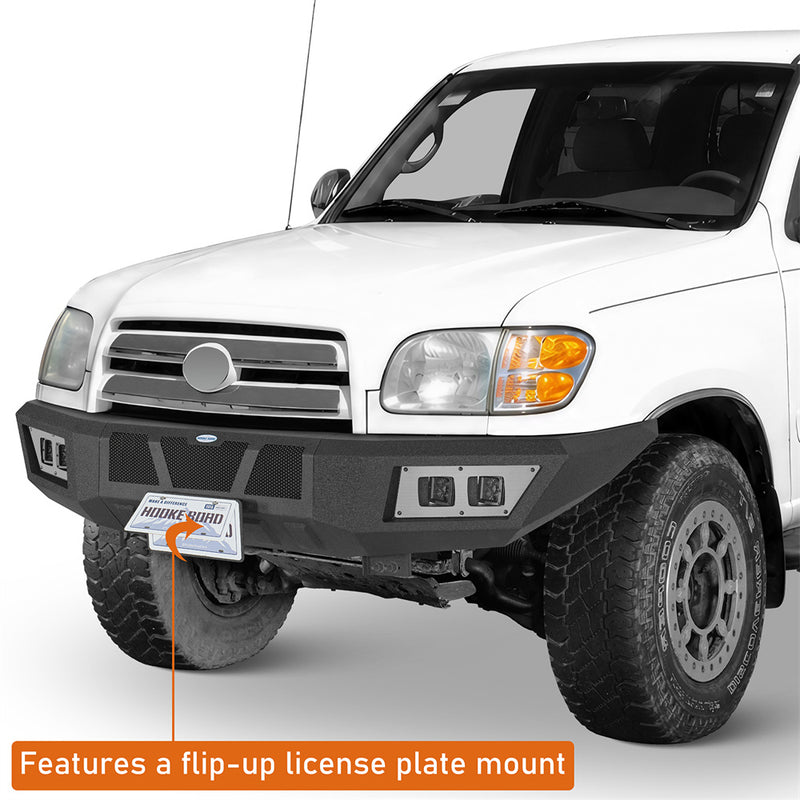 Load image into Gallery viewer, Hooke Road Full-Width Front Bumper for 2000-2006 Toyota Tundra b5253 6
