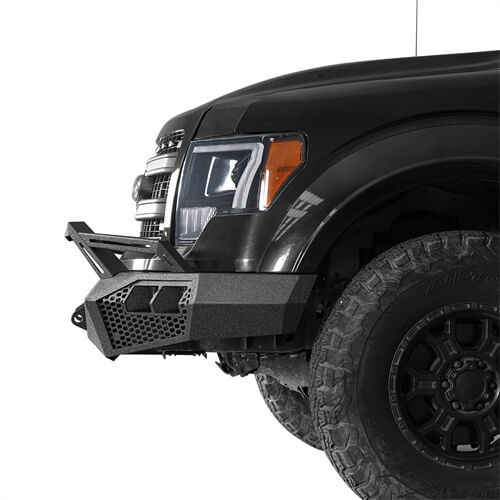 HookeRoad Full Width Front Bumper for 2009-2014 Ford F-150, Excluding Raptor b820082018202s 14