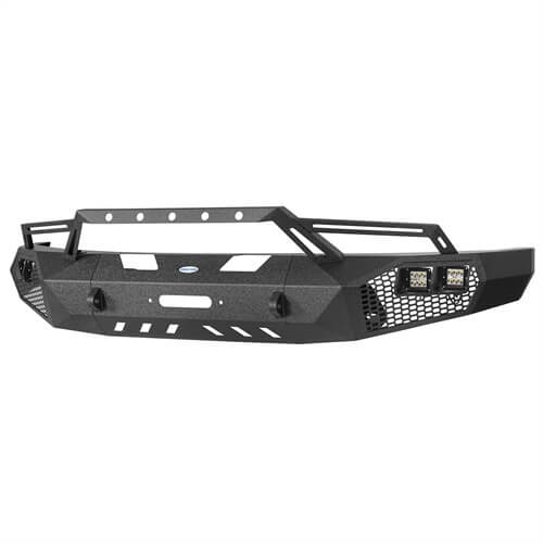 Load image into Gallery viewer, HookeRoad Full Width Front Bumper for 2009-2014 Ford F-150, Excluding Raptor b820082018202s 18
