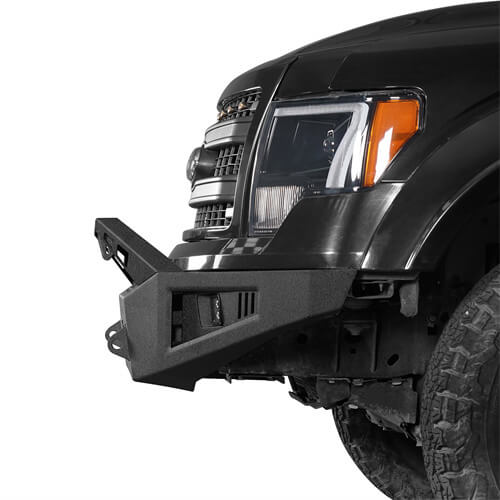 HookeRoad Full Width Front Bumper for 2009-2014 Ford F-150, Excluding Raptor b820082018202s 25