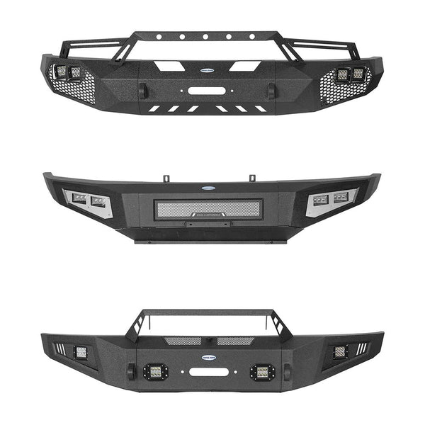 HR Full Width Front Bumper for 2009-2014 Ford F-150, Excluding
