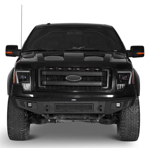Load image into Gallery viewer, HookeRoad Full Width Front Bumper for 2009-2014 Ford F-150, Excluding Raptor b820082018202s 4

