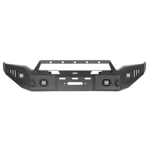 2018-2020 Ford F-150  Full-Width Front Bumper w/ Winch Plate - Hooke Road b8255 18