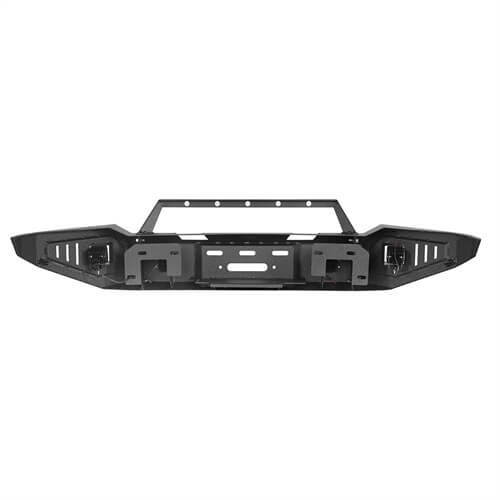 2018-2020 Ford F-150  Full-Width Front Bumper w/ Winch Plate - Hooke Road b8255 19