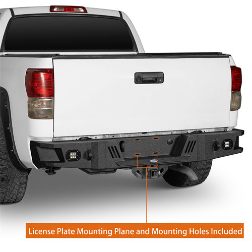 HookeRoad Full Width Front Bumper & Rear Bumper for 2007-2013 Toyota Tundra HookeRoad HE.5200+5206 18