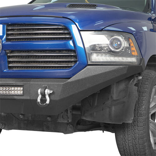 Load image into Gallery viewer, HookeRoad Dodge Ram Front Bumper &amp; Rear Bumper for 2013-2018 Dodge Ram 1500, Excluding Rebel Products Hooke Road HE.6000+HE.6002 6
