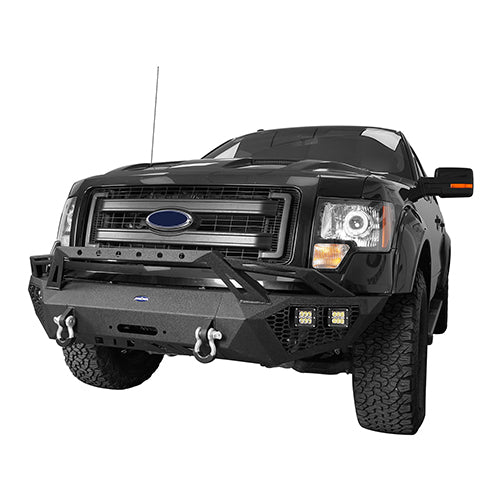 Load image into Gallery viewer, HookeRoad Ford F-150 Front Bumper / Rear Bumper / Roof Rack for 2009-2014 F-150 SuperCrew, Excluding Raptor Hooke Road  HE.8205+8200+8204 3
