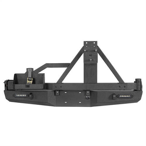 HookeRoad Full Width Front Bumper & Rear Bumper w/Tire Carrier for 2005-2011 Toyota Tacoma b40084013 9