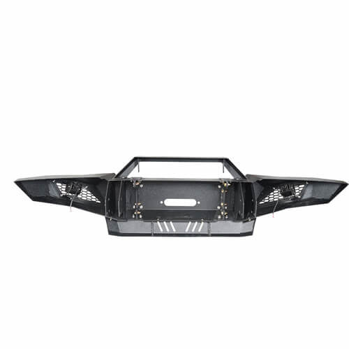 HookeRoad Full Width Front Bumper & Rear Bumper w/Tire Carrier for 2005-2015 Toyota Tacoma b40014013 19