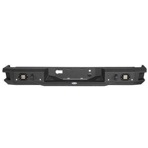 HookeRoad Front Bumper w/Grill Guard & Back Bumper for 2009-2014 Ford F-150 Excluding Raptor b82008203s 22