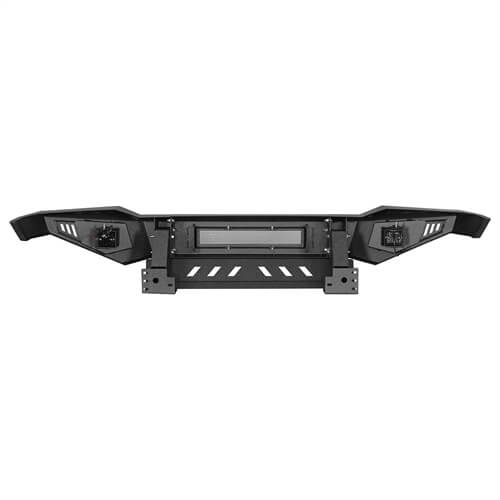 HookeRoad Front Bumper w/Skid Plate for 2007-2013 Toyota Tundra b5204s 7