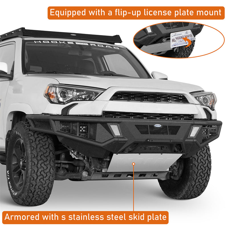 Load image into Gallery viewer, Heavy-duty Front Bumper for 2014-2024Toyota 4Runner Hooke Road b9826s 10
