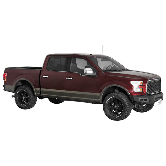 Heavy-duty Front Bumper w/ 4 Spotlights for 2015-2017 Ford F-150 Hooke Road b8293 3
