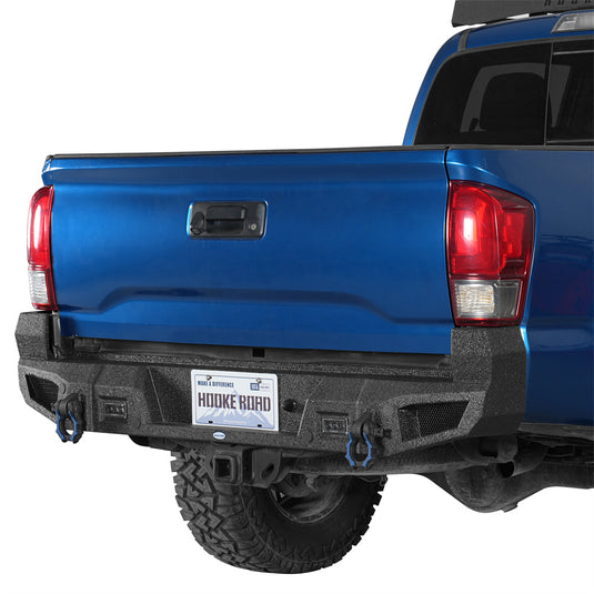 Hooke Road Heavy-duty Rear Bumper for 2016-2023 Toyota Tacoma 2