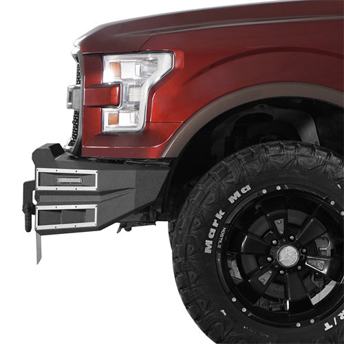 Load image into Gallery viewer, Hooke Road Heavy-duty Steel Front Bumper for 2015-2017 Ford F-150 b8289  3

