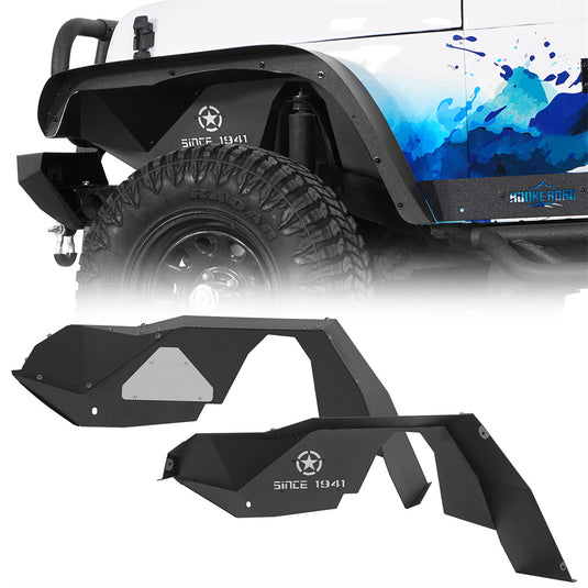 Hooke Road 1987-1995 Jeep Wrangler YJ Front Inner Fender Liners b1084s 1