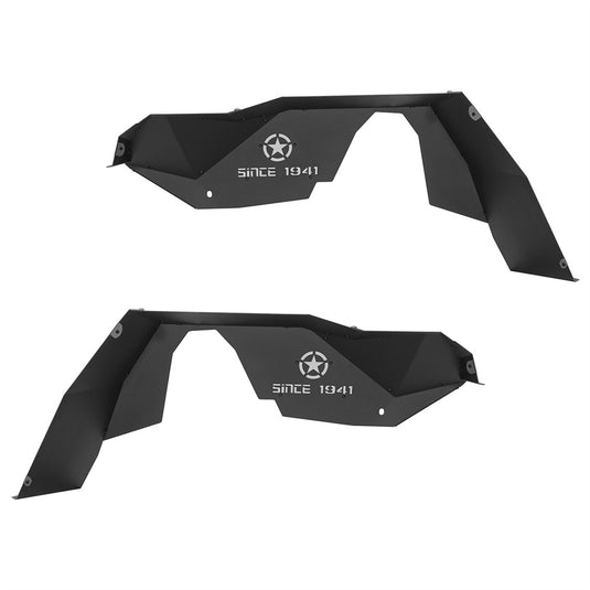 Hooke Road 1987-1995 Jeep Wrangler YJ Front Inner Fender Liners b1084s 4