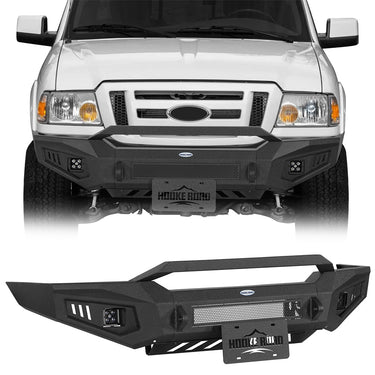 1998-2011 Ford Ranger Front Bumper with Skid Plate - Hooke Road – Hooke ...