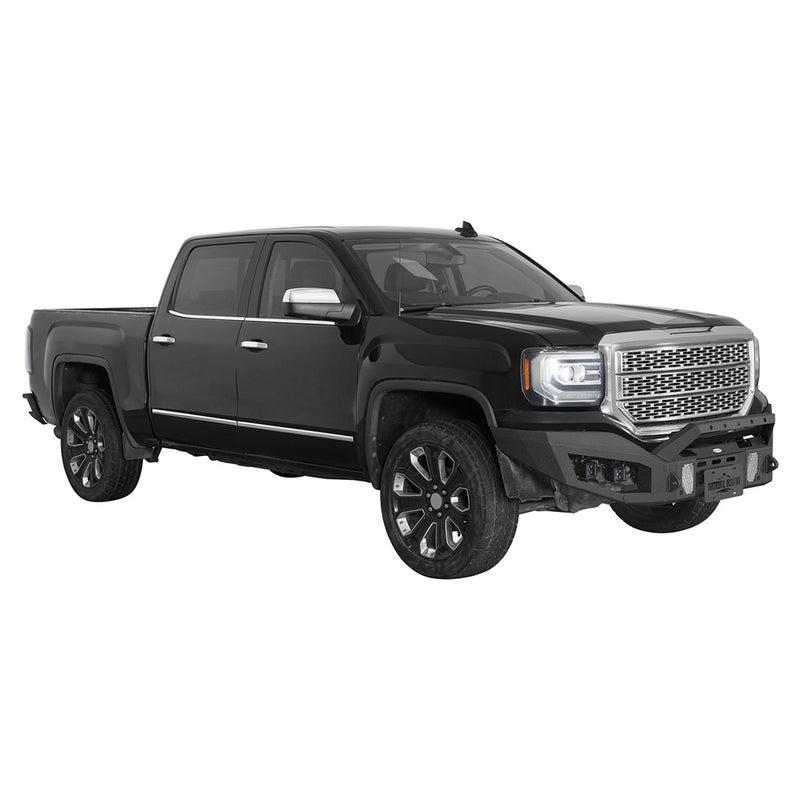 Load image into Gallery viewer, Hooke Road 2016-2018 GMC Sierra 1500 Full-Width Front Bumper b9471 3
