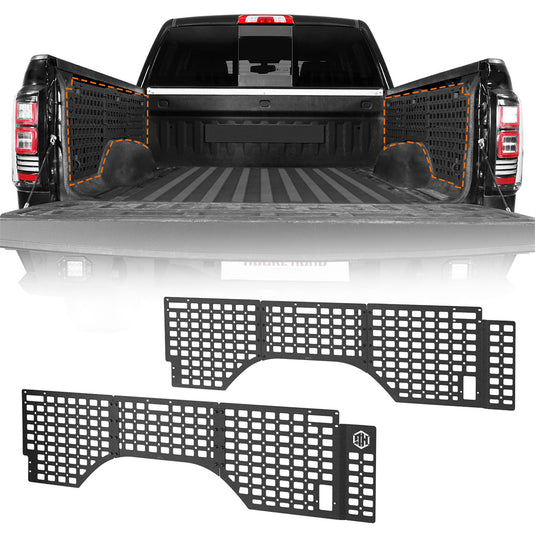 Bed Side MOLLE Panels for 07-18 Chevy Silverado & GMC Sierra 1500 Hooke Road b9469 1