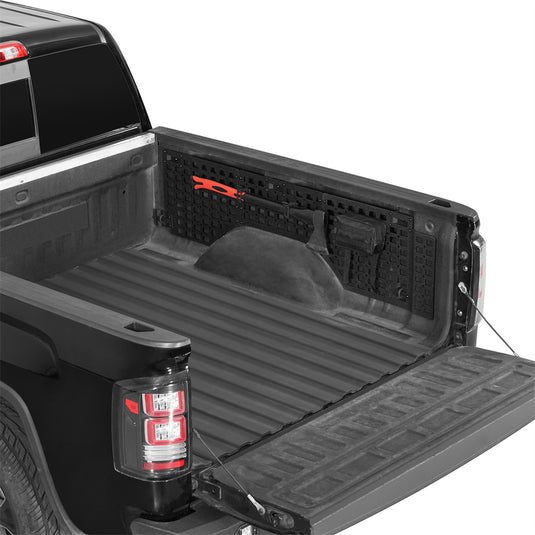 Bed Side MOLLE Panels for 07-18 Chevy Silverado & GMC Sierra 1500 Hooke Road b9469 2
