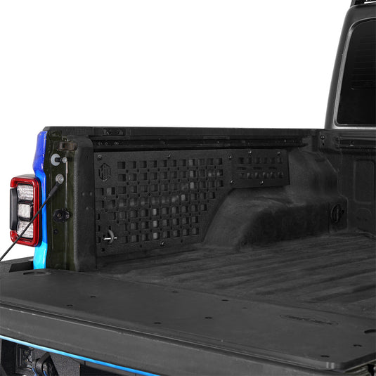 Bed Side Storage MOLLE Panels for 2020-2026 Jeep Gladiator JT Hooke Road b7031s 2