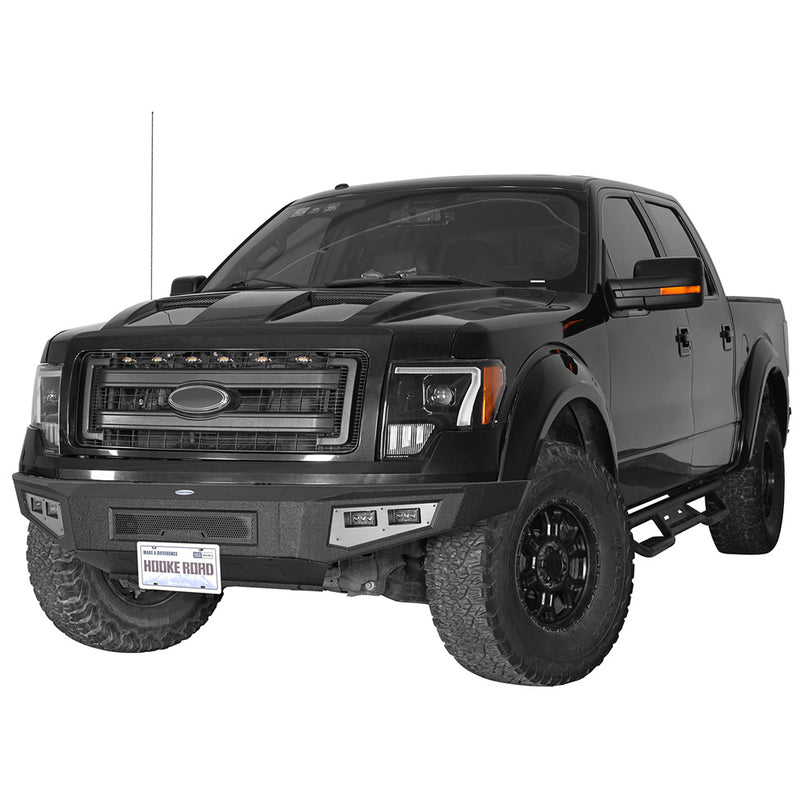 Load image into Gallery viewer, Hooke Road  Full Width Front Bumper for 2009-2014 Ford F150 b8201 2
