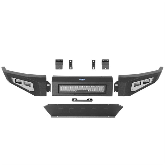 Hooke Road  Full Width Front Bumper for 2009-2014 Ford F150 b8201 4