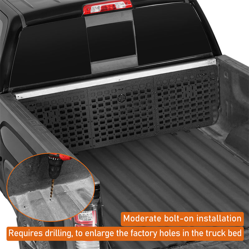Load image into Gallery viewer, Bed MOLLE Panel for 2014-2018 Chevy Silverado &amp; GMC Sierra 1500 b9468 5
