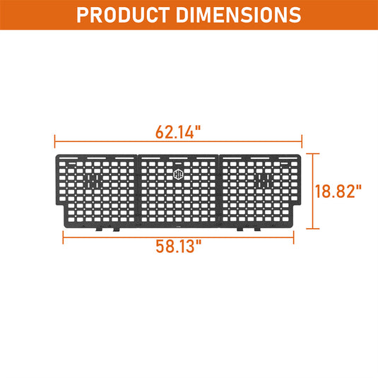 Bed MOLLE Panel for 2014-2018 Chevy Silverado & GMC Sierra 1500 b9468 7
