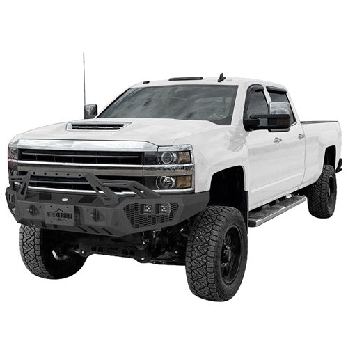 Load image into Gallery viewer, Hooke Road Front Bumper for 2015-2019 Chevy Silverado 2500HD 3500HD b9535ab 2
