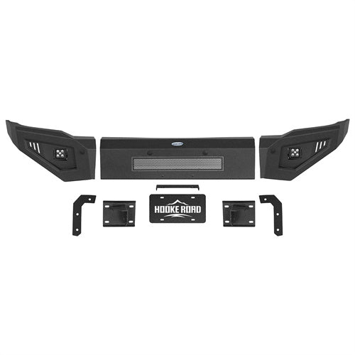 Hooke Road Front Bumper for 2015-2019 Chevy Silverado 2500HD 3500HD b9534 5