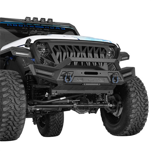 Load image into Gallery viewer, Hooke Road  Front Skid Plate for 18-25 Jeep Wrangler JL &amp; Gladiator JT 20-25 b3088 3
