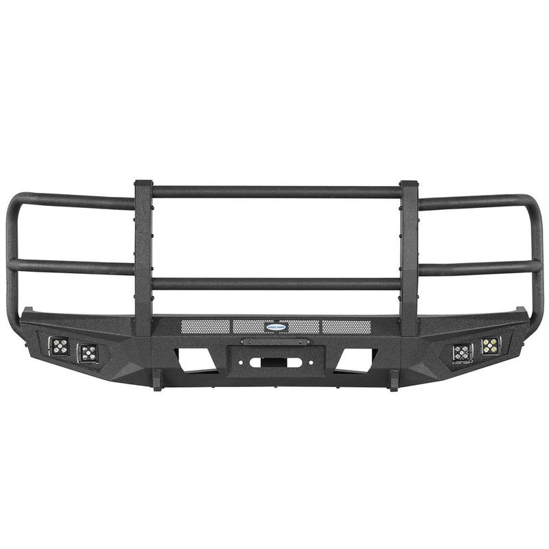 Load image into Gallery viewer, Hooke Road Front Bumper with Grille Guard for 2008-2026 Ford E-350 b8701 5
