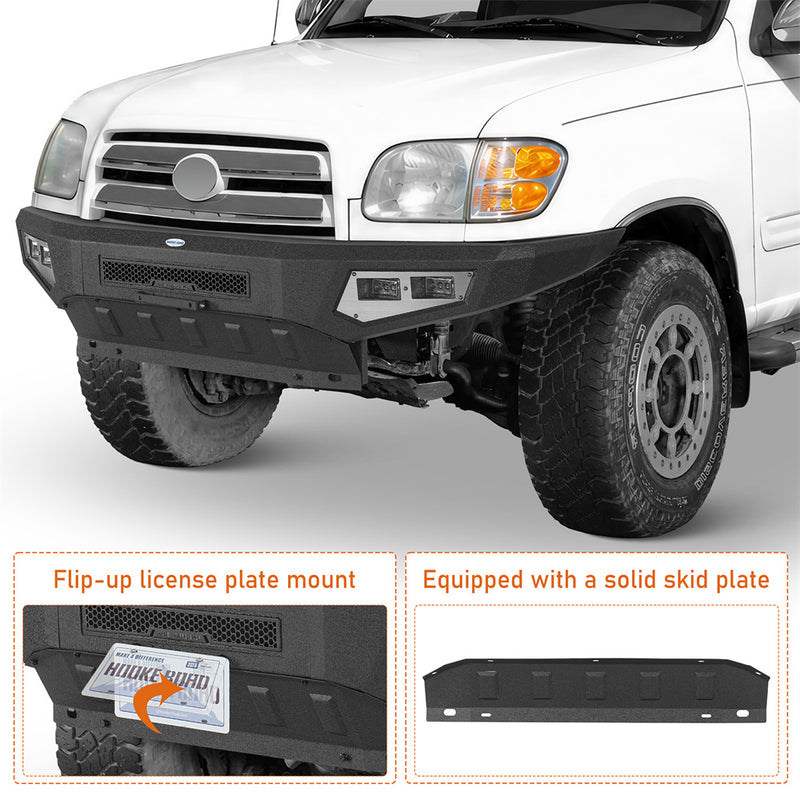 Load image into Gallery viewer, Hooke Road Full-Width Front Bumper for 2000-2006 Toyota Tundra b5252 6
