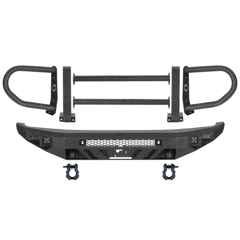 Load image into Gallery viewer, Hooke Road Grille Guard Front Bumper for 2021-2026 Ford Bronco 8956 4
