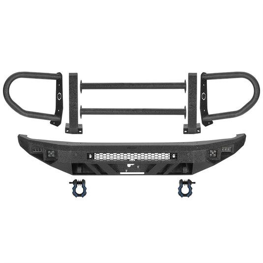 Hooke Road Grille Guard Front Bumper for 2021-2026 Ford Bronco 8956 4