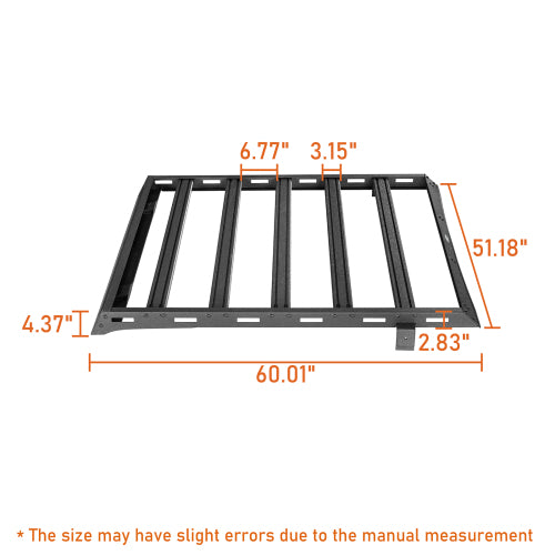 Load image into Gallery viewer, Hooke Road Jeep Wrangler Roof Rack for 1997-2006 Jeep Wrangler TJ Hardtop, Excluding Unlimited   b1038s 10
